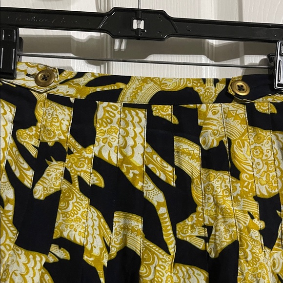 Anthropologie Maeve Jade horse novelty side zip skirt size 0 - Picture 3 of 7